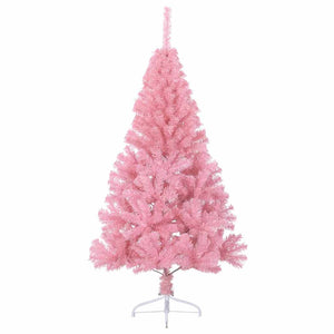 Rosa Halb-Weihnachtsbaum 150cm