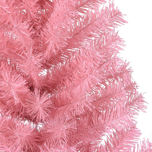 Rosa Halb-Weihnachtsbaum 150cm