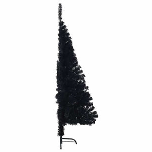 Halb Weihnachtsbaum Schwarz 120cm