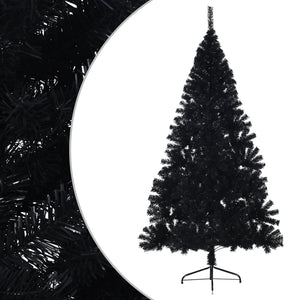 Halb Weihnachtsbaum Schwarz 240cm