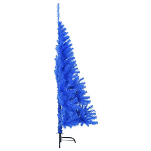 Halber Weihnachtsbaum Blau 120cm