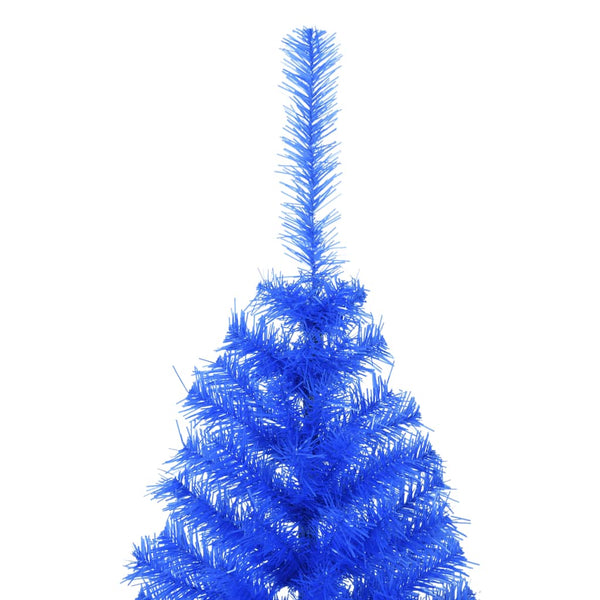 Halber Weihnachtsbaum Blau 120cm