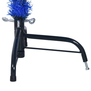 Halber Weihnachtsbaum Blau 120cm