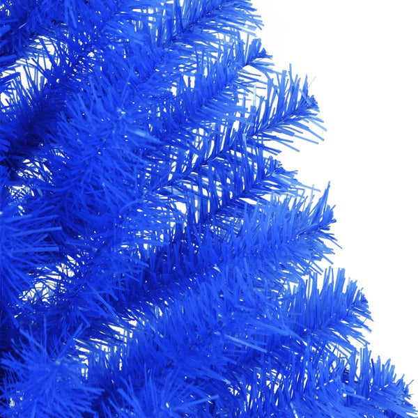 Blauer Halb-Weihnachtsbaum 150cm