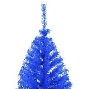 Halb Weihnachtsbaum Blau 210cm
