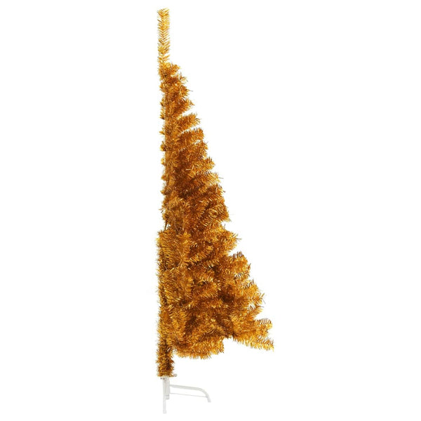 Goldener Halb-Weihnachtsbaum 150cm