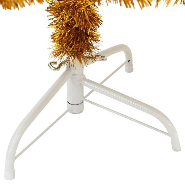 Goldener Halb-Weihnachtsbaum 150cm