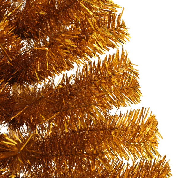 Goldener Halb-Weihnachtsbaum 180cm