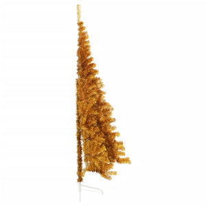 Goldener Halb-Weihnachtsbaum 240cm