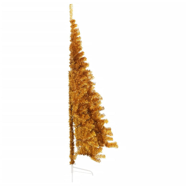 Goldener Halb-Weihnachtsbaum 240cm