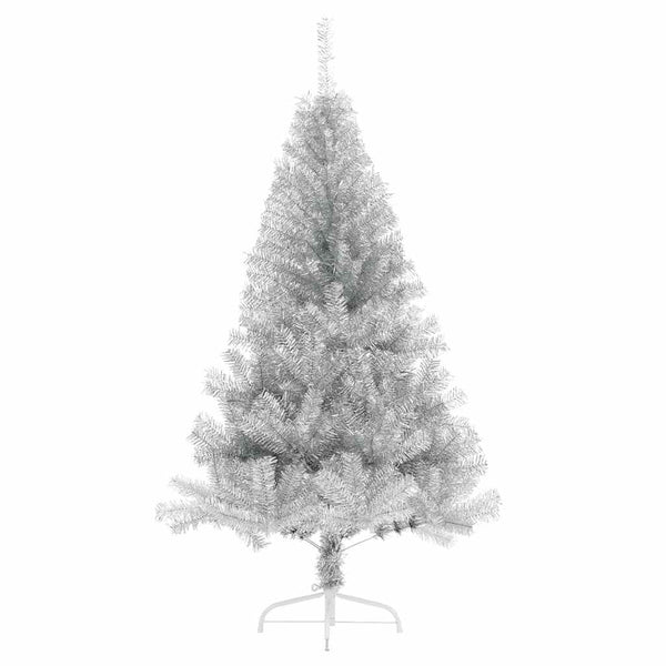 Halb Weihnachtsbaum Silber 180cm