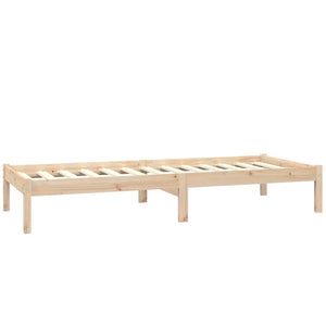 Massivholzbett ohne Matratze