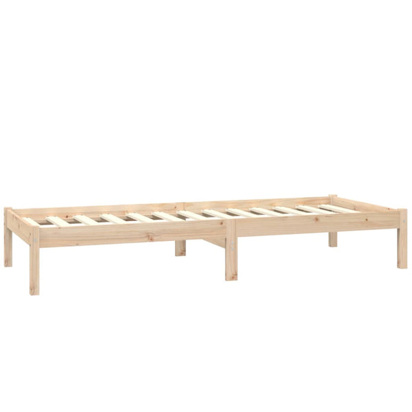 Massivholzbett ohne Matratze