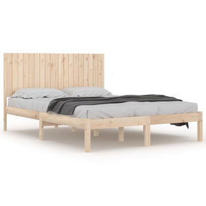 vidaXL Lit en bois massif 180 x 200 cm