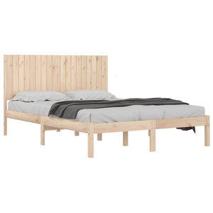 vidaXL Lit en bois massif 180 x 200 cm