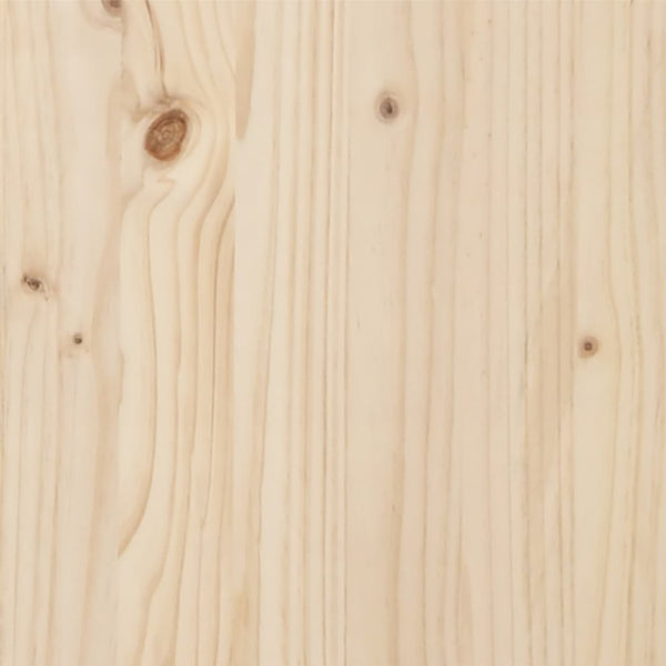 vidaXL Lit en bois massif 160x200 cm