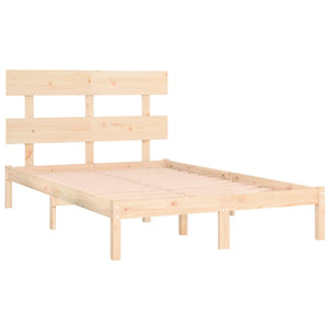 vidaXL Lit en bois massif 180 x 200 cm