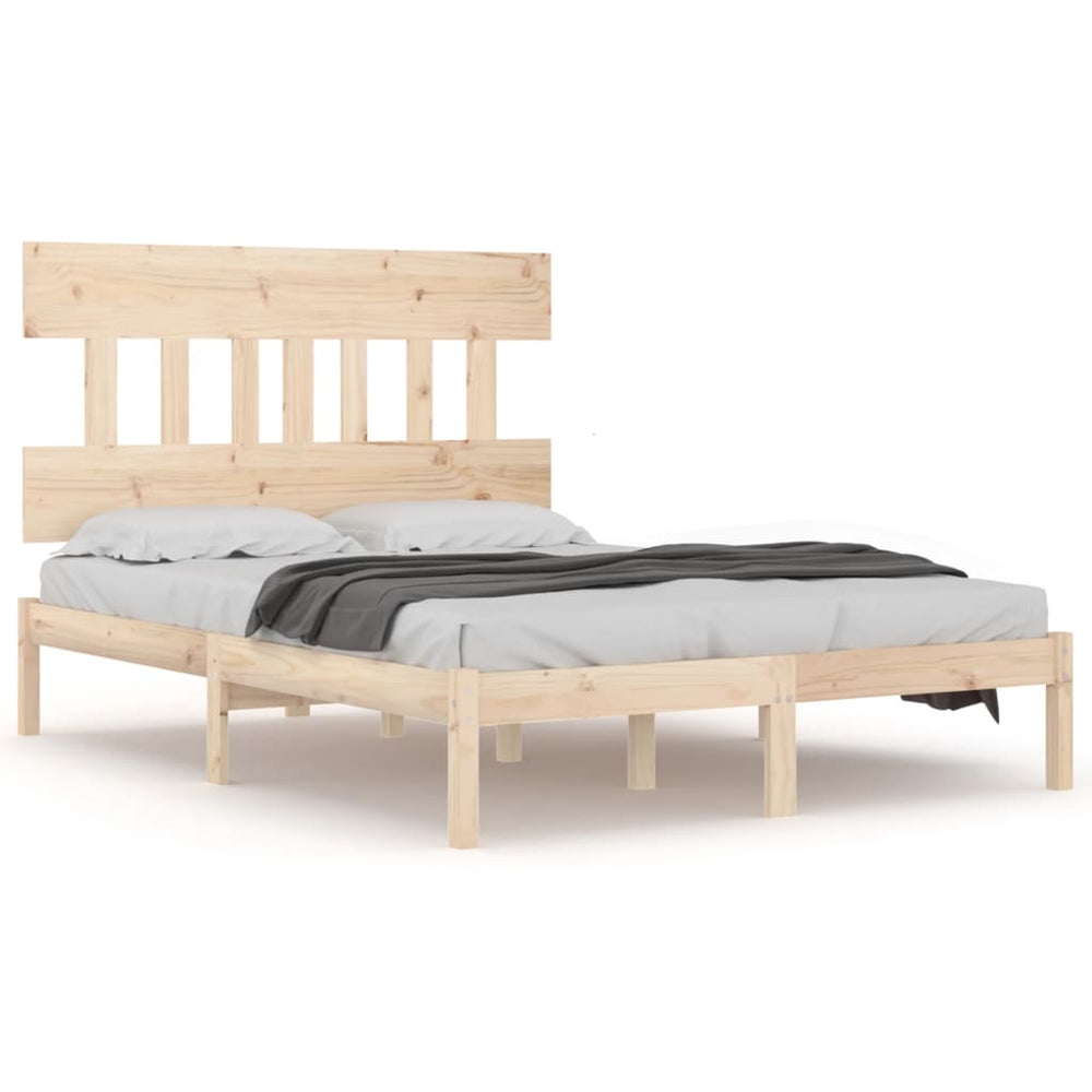 vidaXL Solid Wood Bed 180x200 cm