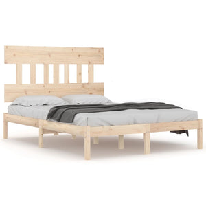 vidaXL Lit en bois massif 180 x 200 cm