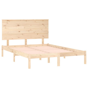Massivholzbett ohne Matratze 140x200 cm Kiefernholz