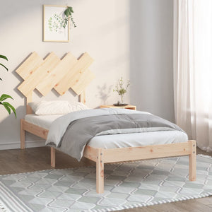 vidaXL Lit en bois massif 90x190 cm