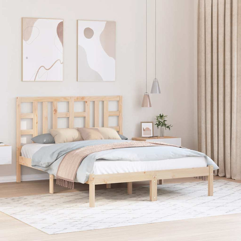 Massivholzbett 135x190 cm