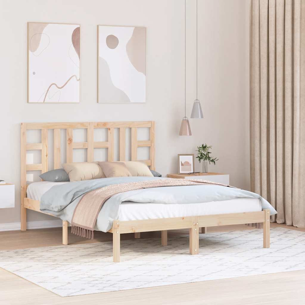Massivholzbett 135x190 cm