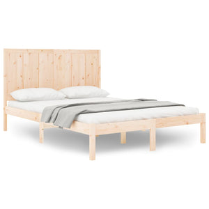 Massivholzbett ohne Matratze 140x190 cm Kiefernholz