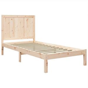 Massivholzbett ohne Matratze 100x200 cm Kiefernholz