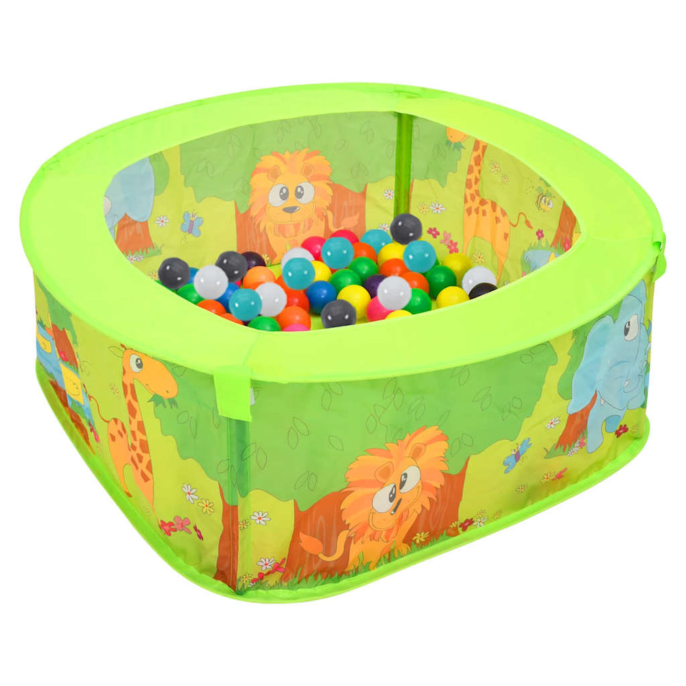 vidaXL Piscine à balles avec 300 balles 75x75x32 cm