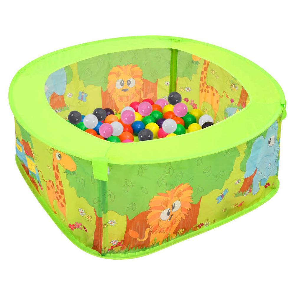 vidaXL Piscine à balles avec 300 balles 75x75x32 cm