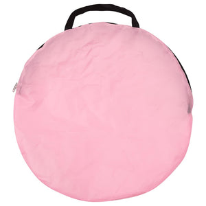 Kinder-Spielzelt mit 250 Bällen Rosa 100x100x127 cm