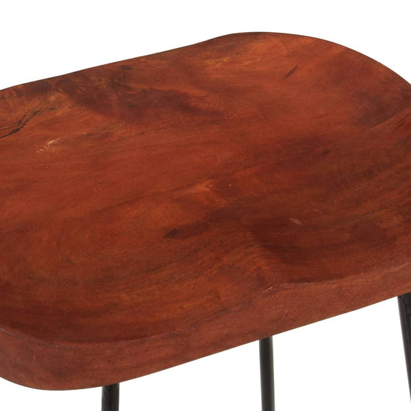 Gavin Barhocker 2er Set Mango Massivholz
