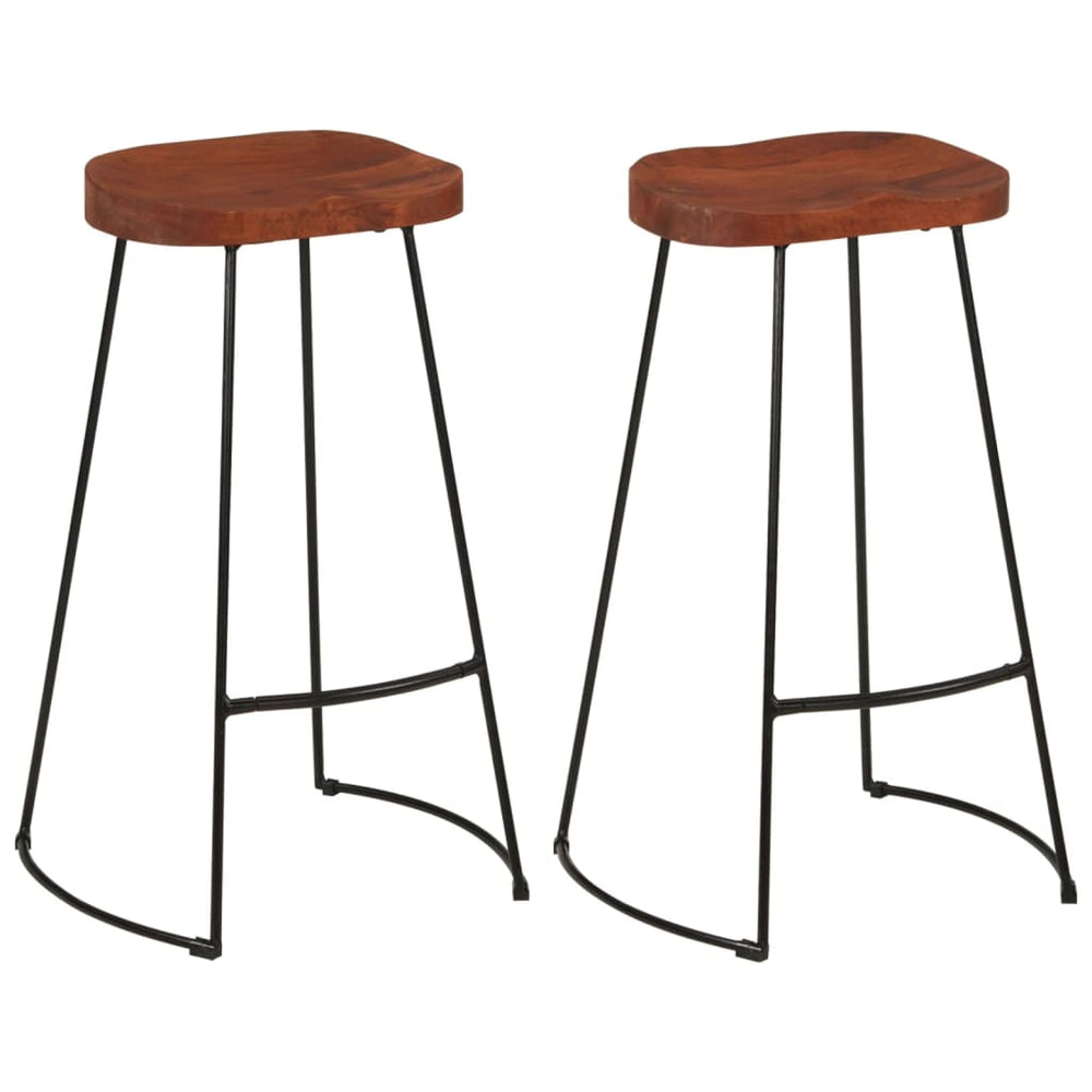 Gavin Barhocker 2er Set Mango Massivholz
