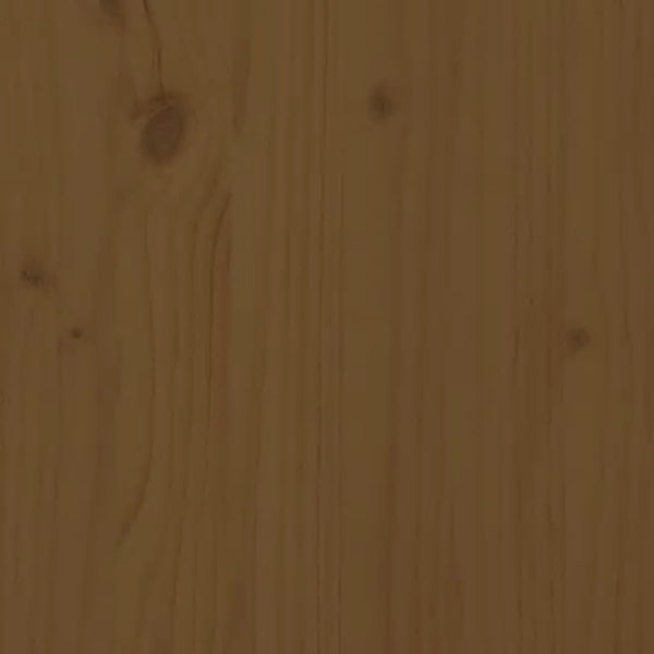 Massivholzbett 75x190 cm Honigbraun