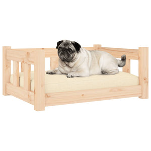 Hundebett Kiefer Massivholz 65,5x50,5 cm