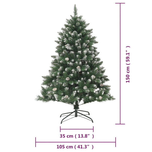 Künstlicher Weihnachtsbaum 150cm mit Ständer