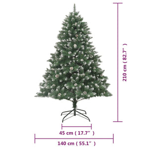Künstlicher Weihnachtsbaum 210cm mit Ständer