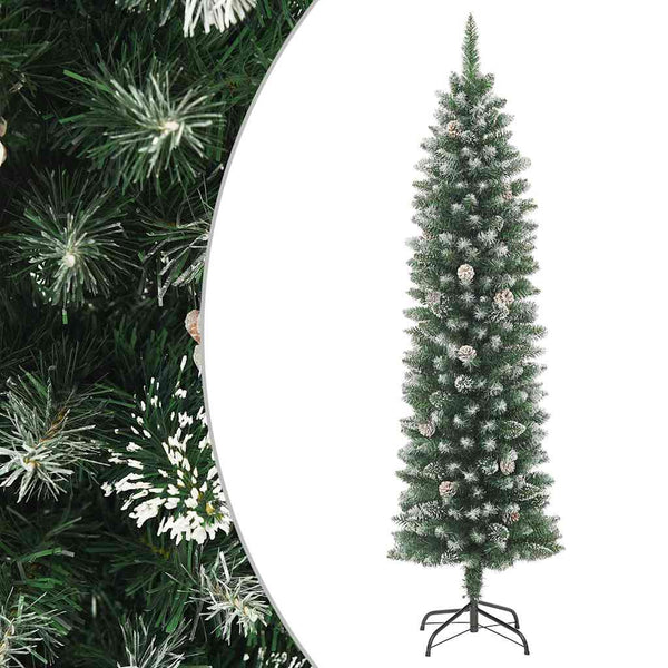 Schlanker künstlicher Weihnachtsbaum 180cm