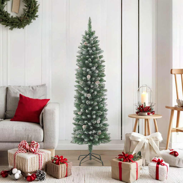 Schlanker künstlicher Weihnachtsbaum 180cm