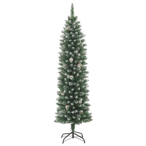Schlanker künstlicher Weihnachtsbaum 210 cm