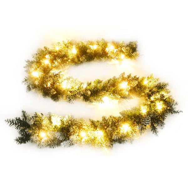LED Weihnachtsgirlande Grün 5,2m
