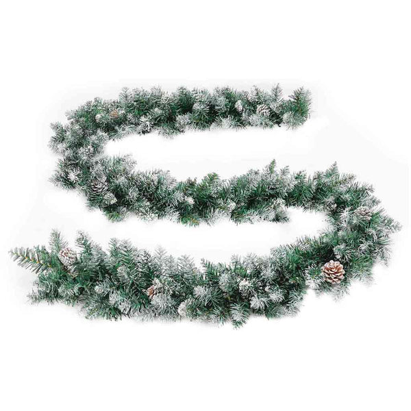 LED Weihnachtsgirlande Grün 5,2m