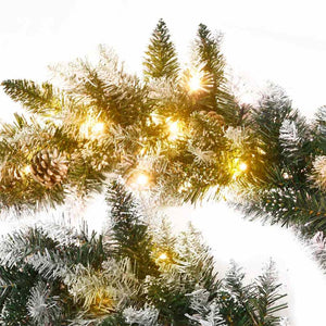 LED Weihnachtsgirlande Grün 5,2m