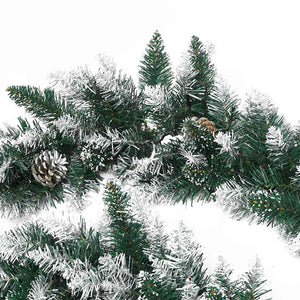 LED Weihnachtsgirlande Grün 5,2m