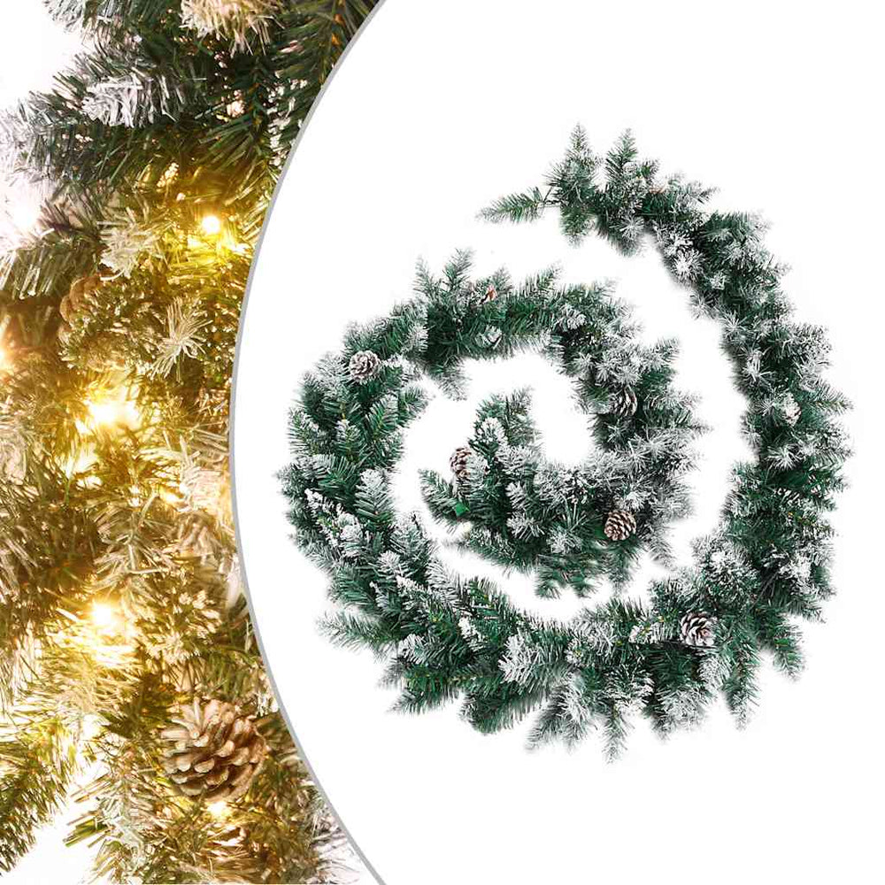 LED Weihnachtsgirlande Grün 5,2m