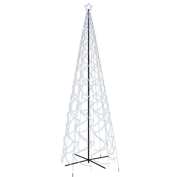 LED Weihnachtsbaum Kegel Kaltweiß 500cm