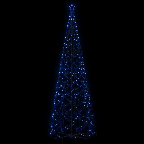 LED Weihnachtsbaum Kegel Blau 500cm