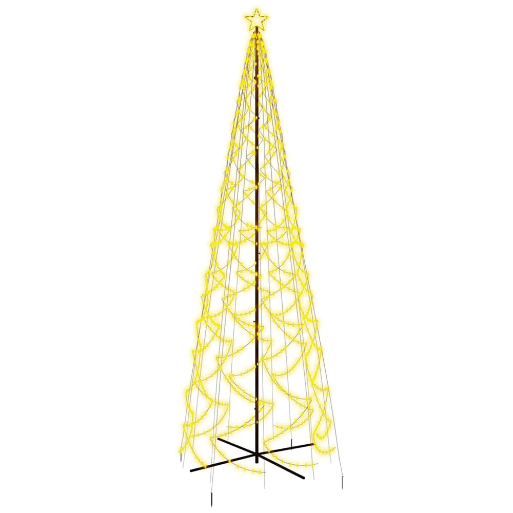 LED Weihnachtsbaum Kegel Warmweiß 500cm