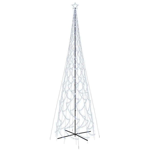 LED Weihnachtsbaum Kegel Kaltweiß 230x800cm